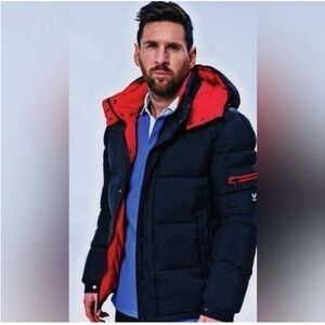 MESSI Unisex Detachable Hooded Puffer Jacket